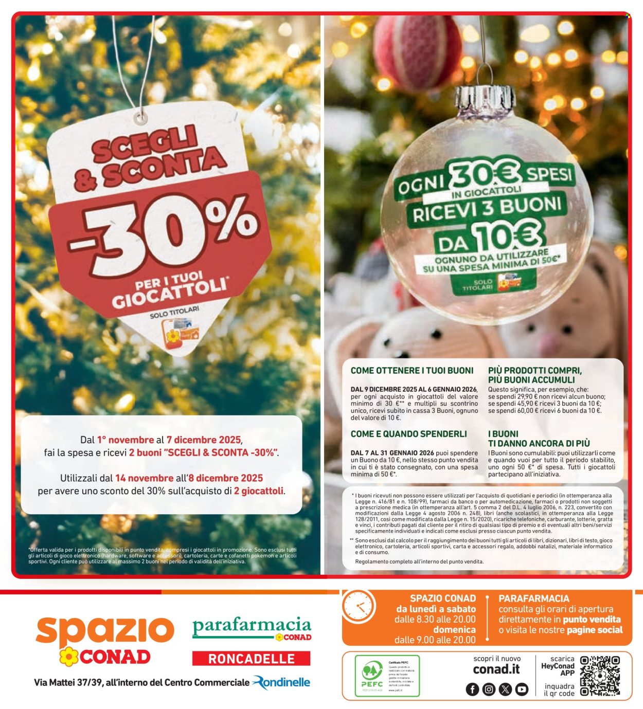 Volantino Spazio Conad - 21/11/2025 - 4/12/2025. Pagina 50