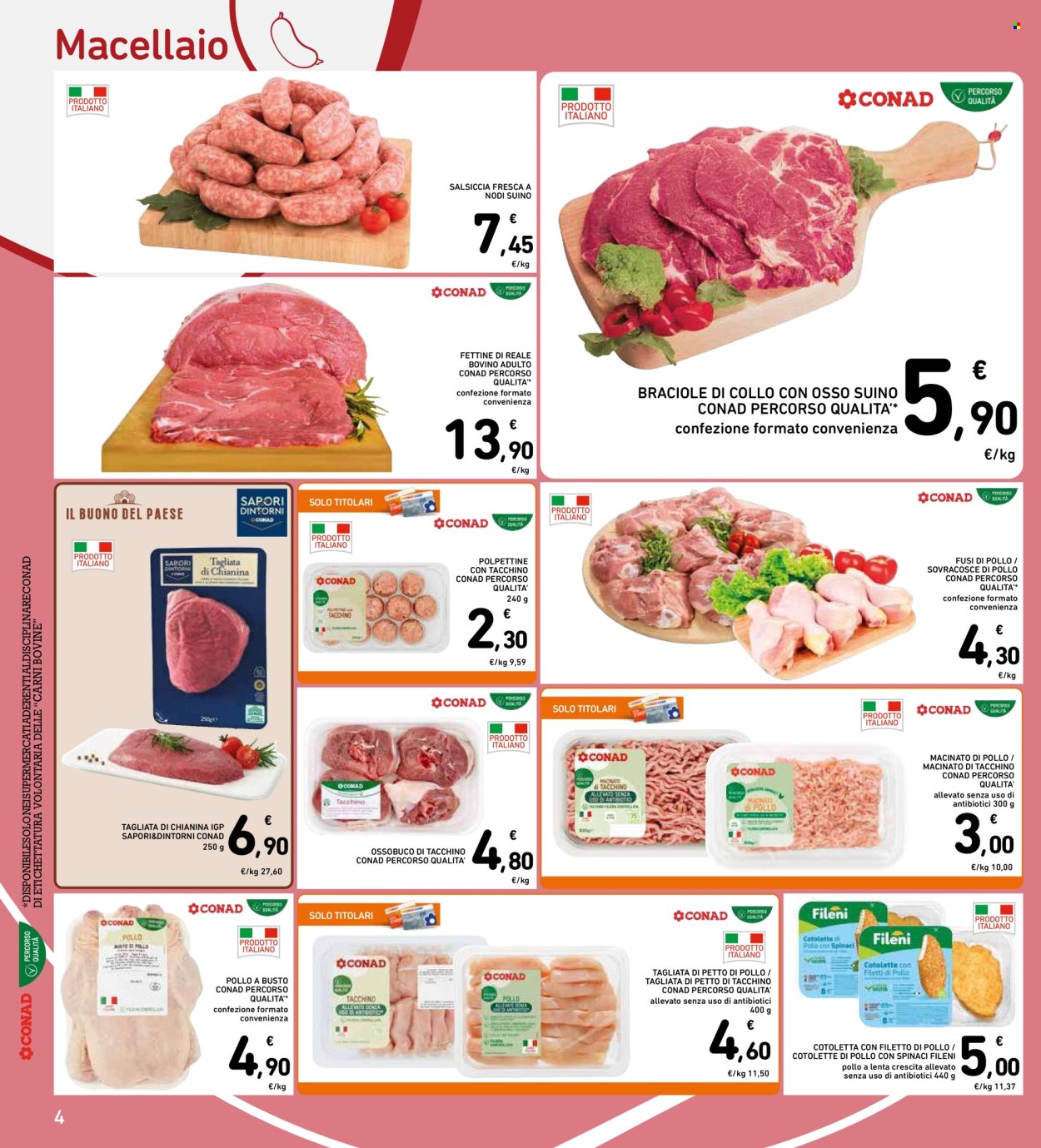 Volantino Spazio Conad - 17/11/2025 - 26/11/2025. Pagina 4