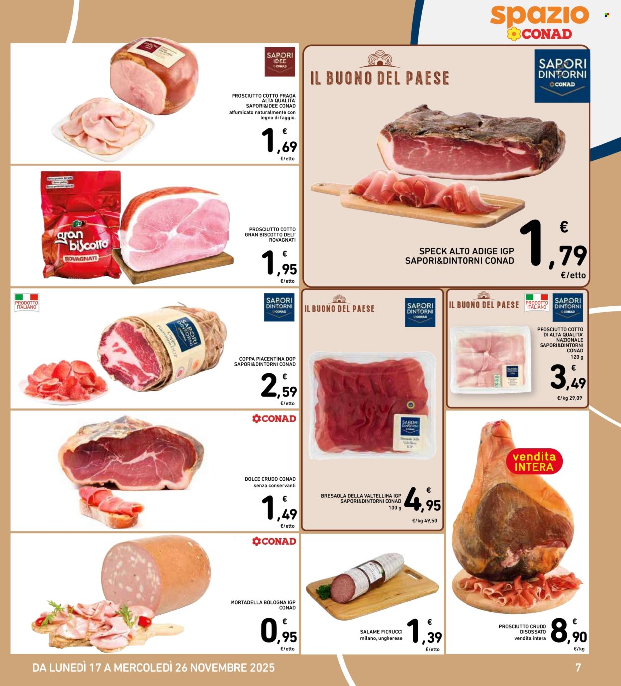 Volantino Spazio Conad - 17/11/2025 - 26/11/2025. Pagina 7