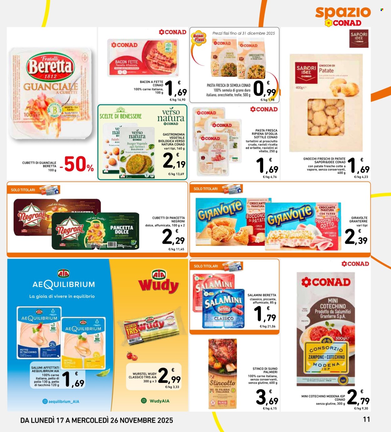 Volantino Spazio Conad - 17/11/2025 - 26/11/2025. Pagina 11