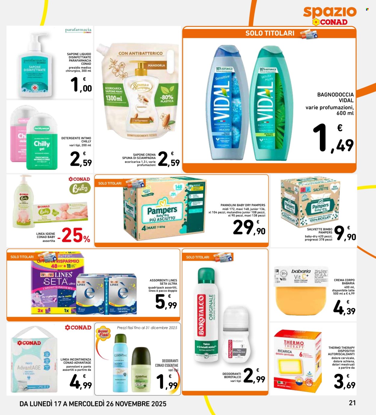Volantino Spazio Conad - 17/11/2025 - 26/11/2025. Pagina 21