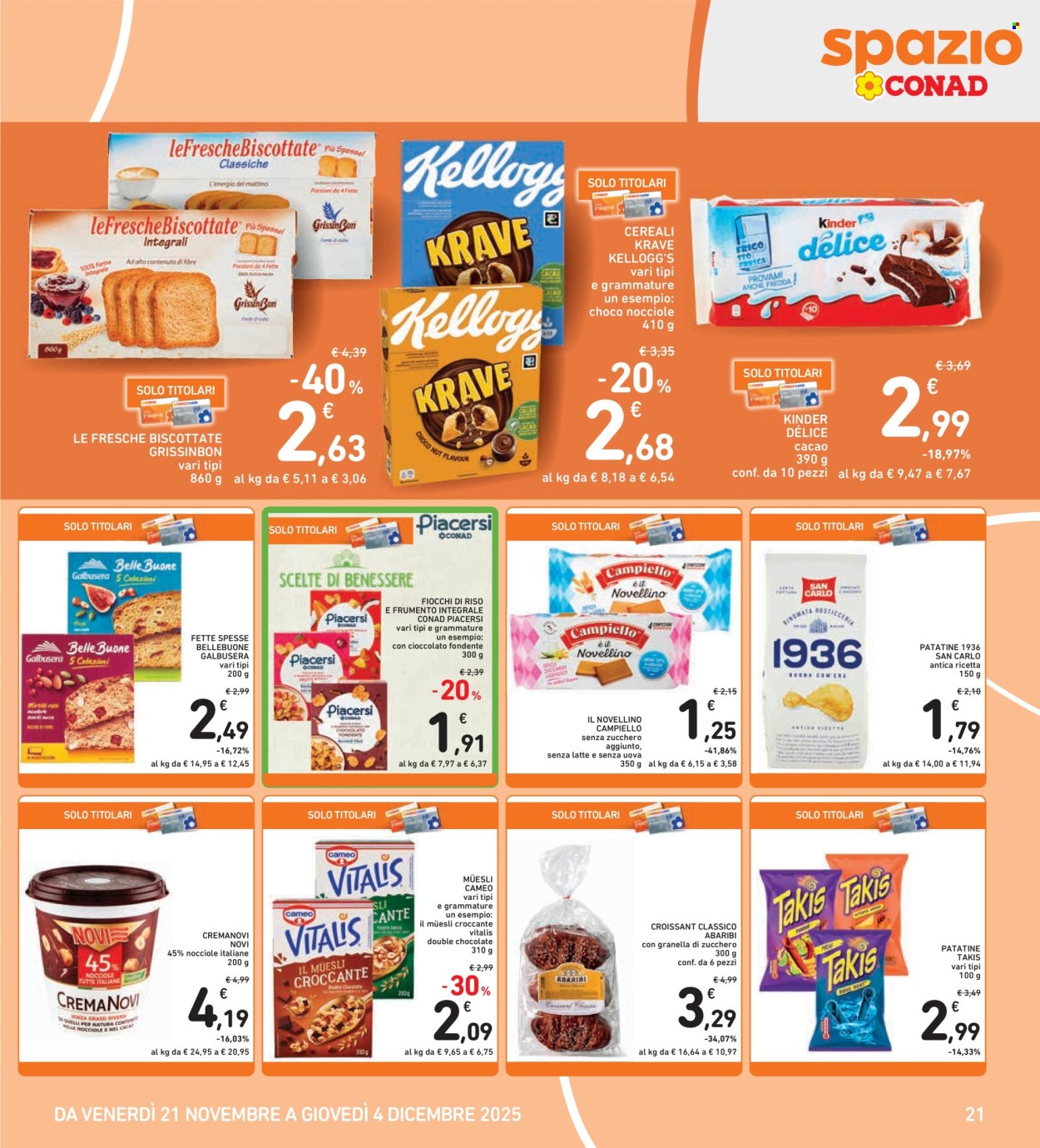 Volantino Spazio Conad - 21/11/2025 - 4/12/2025. Pagina 21