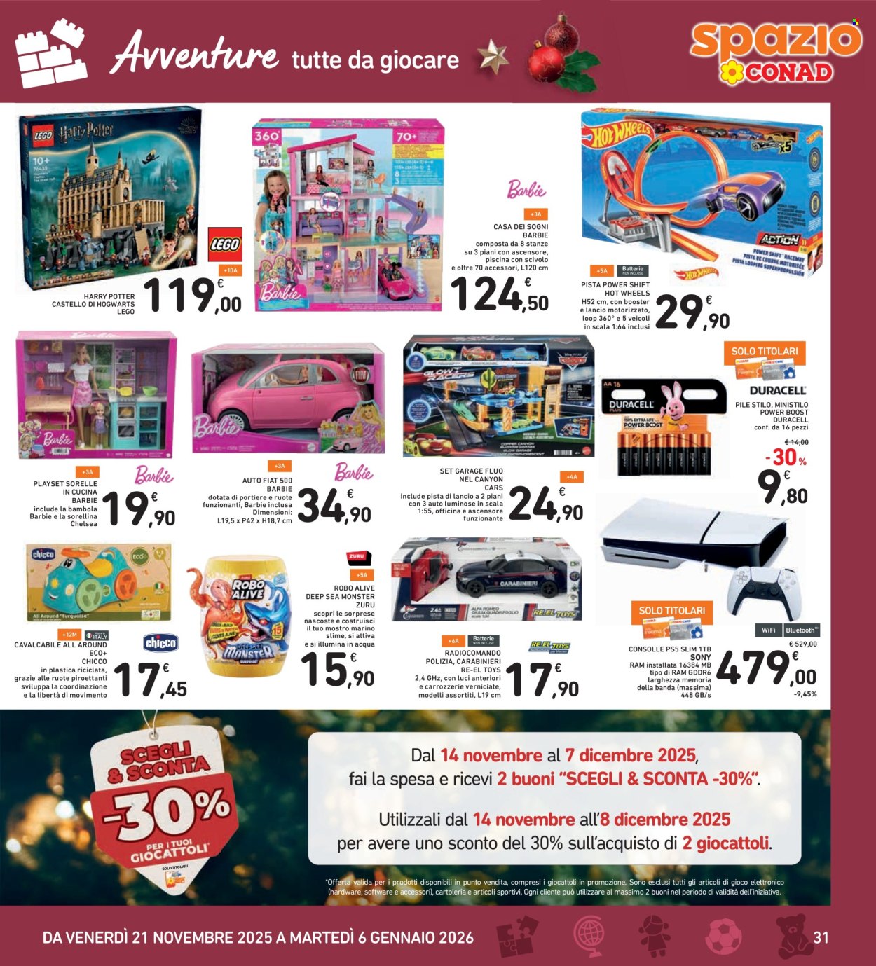 Volantino Spazio Conad - 21/11/2025 - 4/12/2025. Pagina 31