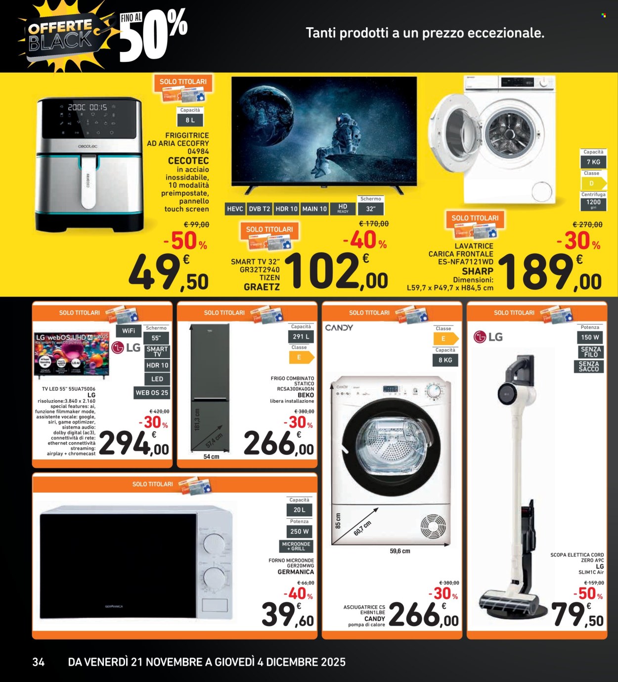 Volantino Spazio Conad - 21/11/2025 - 4/12/2025. Pagina 34