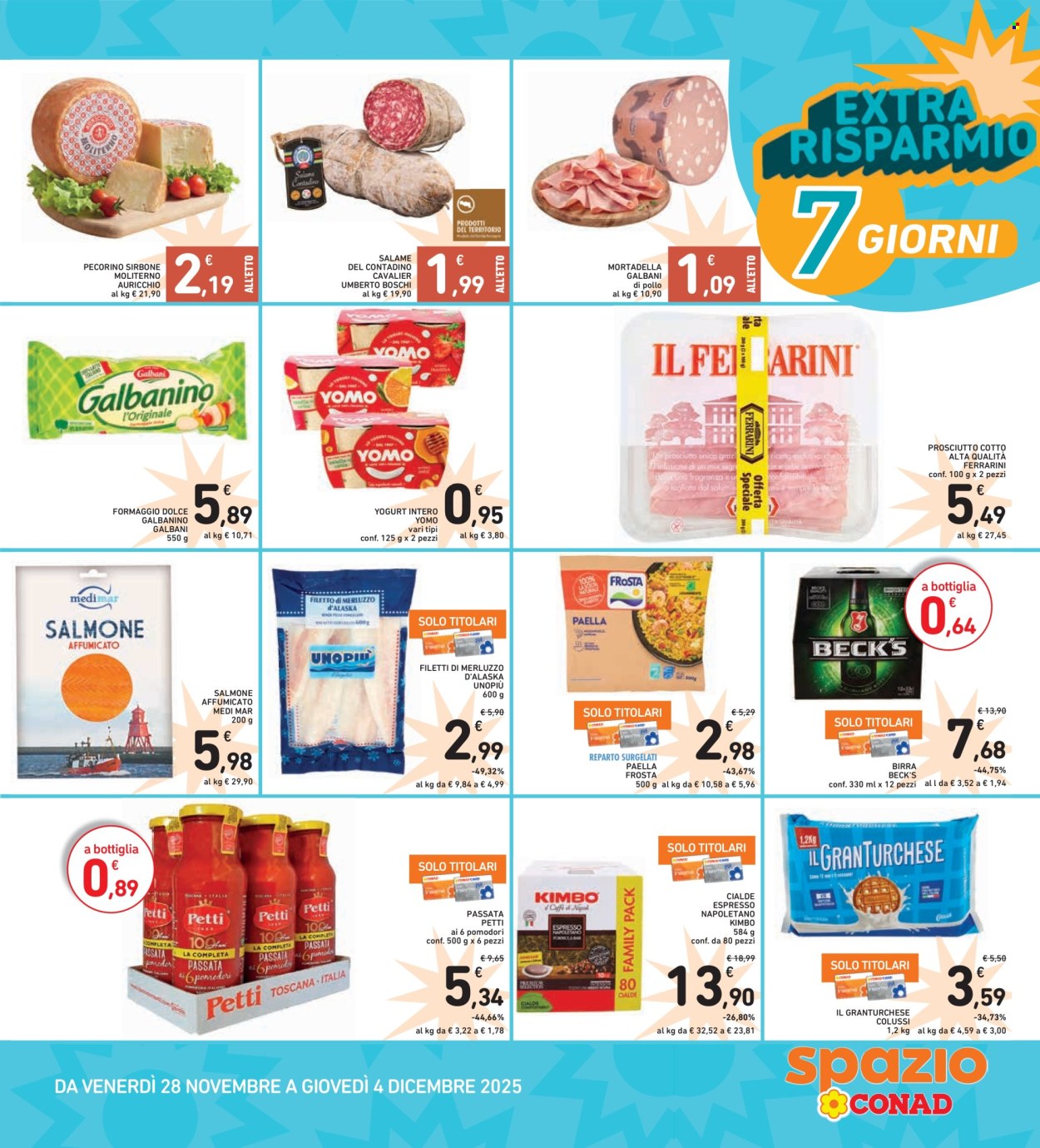 Volantino Spazio Conad - 21/11/2025 - 4/12/2025. Pagina 38