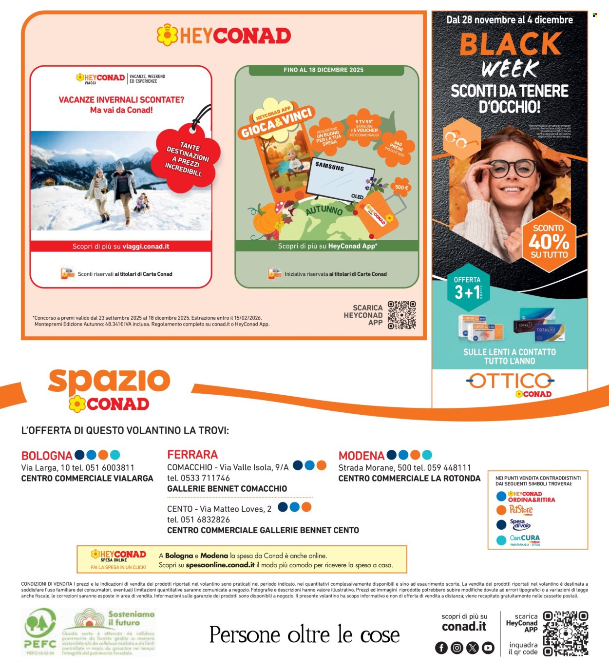 Volantino Spazio Conad - 21/11/2025 - 4/12/2025. Pagina 40