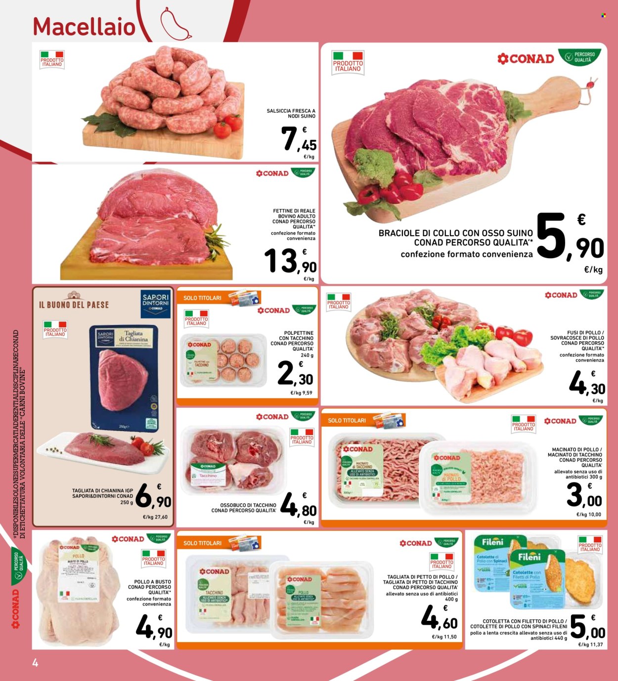 Volantino Spazio Conad - 17/11/2025 - 26/11/2025. Pagina 4