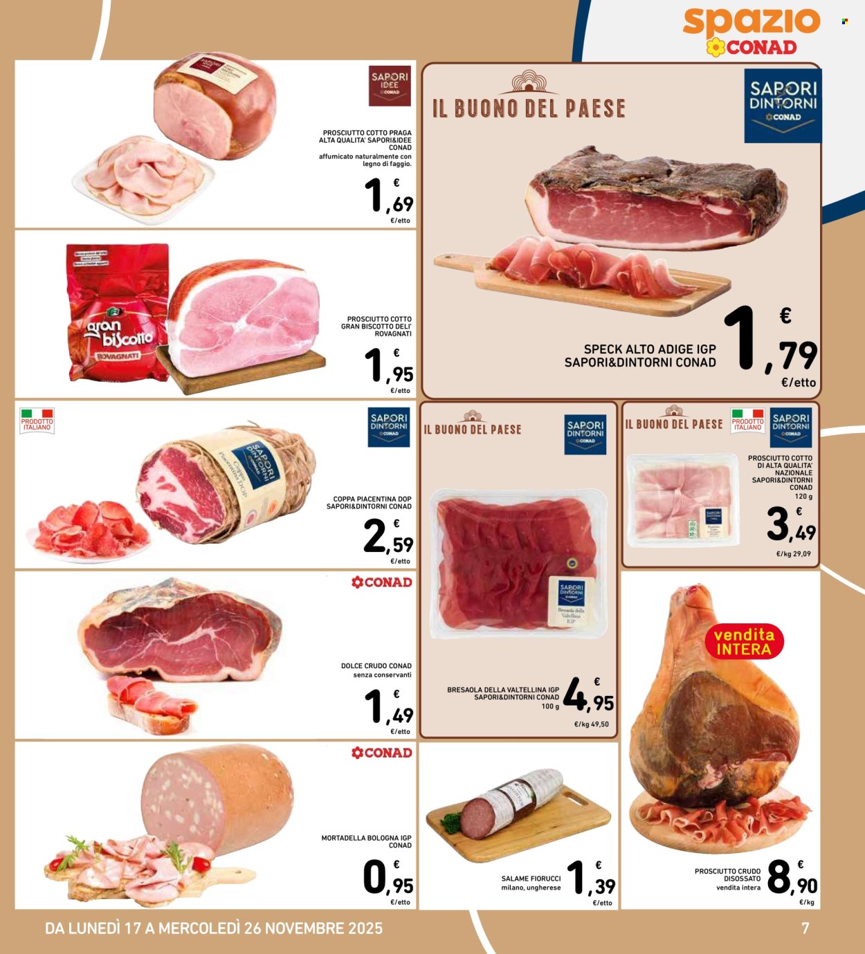 Volantino Spazio Conad - 17/11/2025 - 26/11/2025. Pagina 7