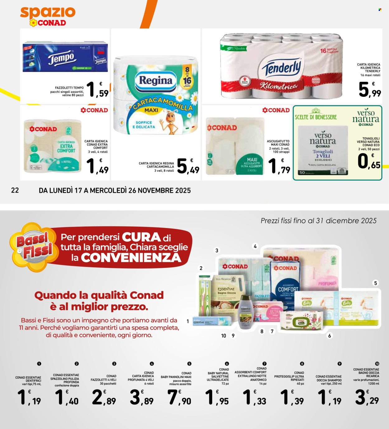 Volantino Spazio Conad - 17/11/2025 - 26/11/2025. Pagina 22
