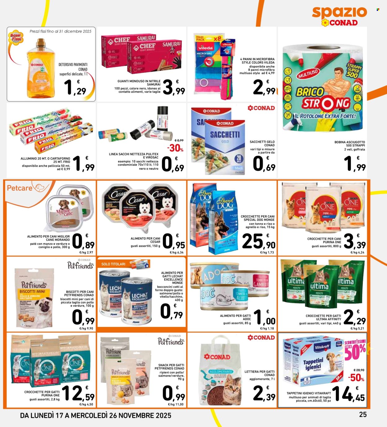 Volantino Spazio Conad - 17/11/2025 - 26/11/2025. Pagina 25