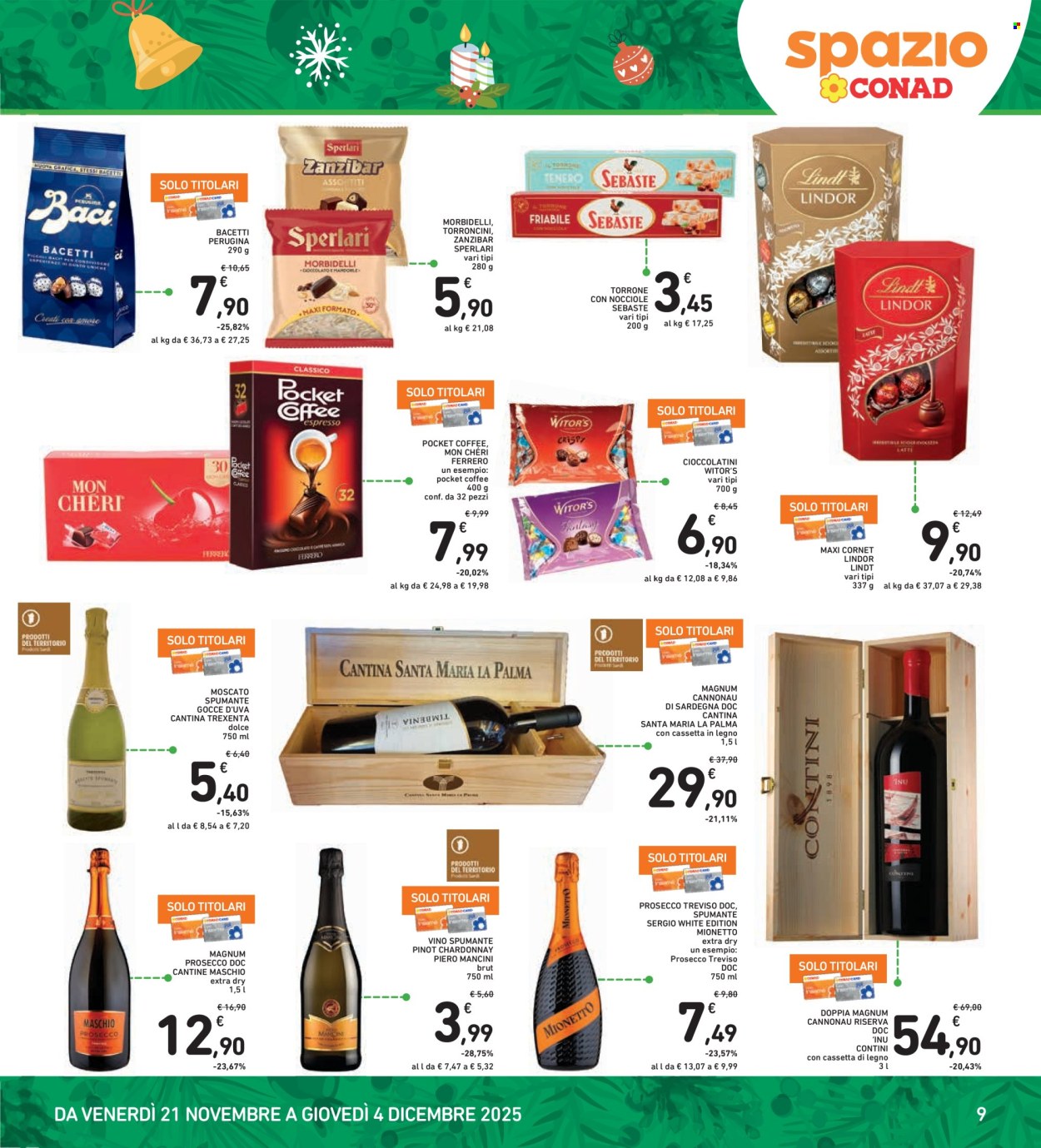 Volantino Spazio Conad - 21/11/2025 - 4/12/2025. Pagina 9