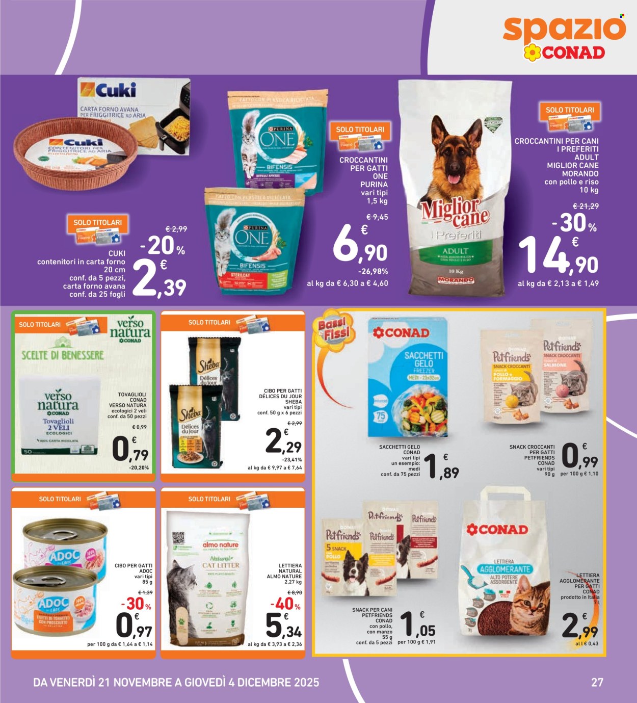 Volantino Spazio Conad - 21/11/2025 - 4/12/2025. Pagina 27
