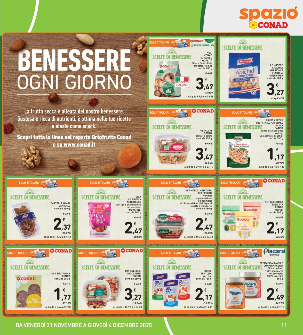 Volantino Spazio Conad - 21/11/2025 - 4/12/2025. Pagina 11