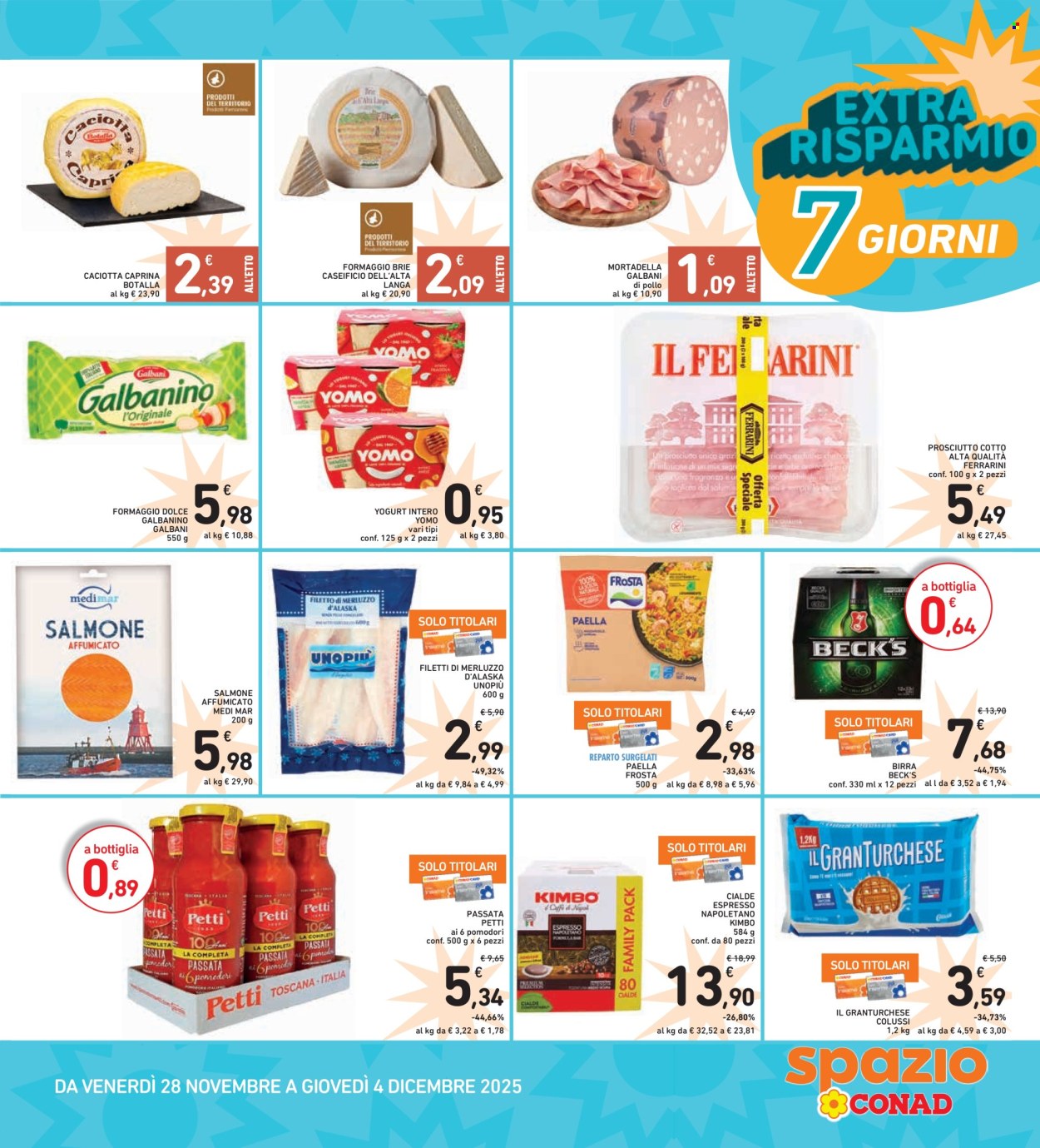 Volantino Spazio Conad - 21/11/2025 - 4/12/2025. Pagina 38