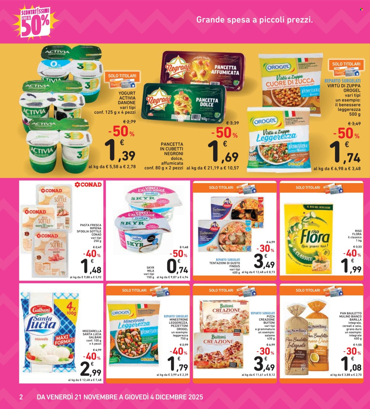 Volantino Spazio Conad - 21/11/2025 - 4/12/2025. Pagina 2