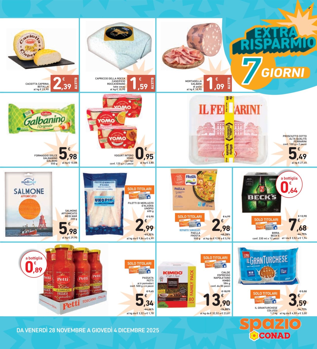 Volantino Spazio Conad - 21/11/2025 - 4/12/2025. Pagina 38