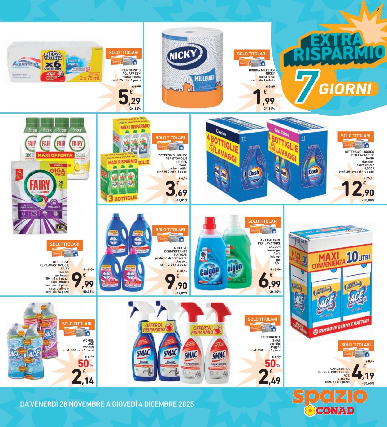 Volantino Spazio Conad - 21/11/2025 - 4/12/2025. Pagina 39