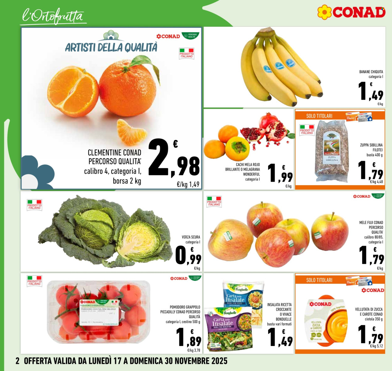 Volantino Conad - 17/11/2025 - 30/11/2025. Pagina 2