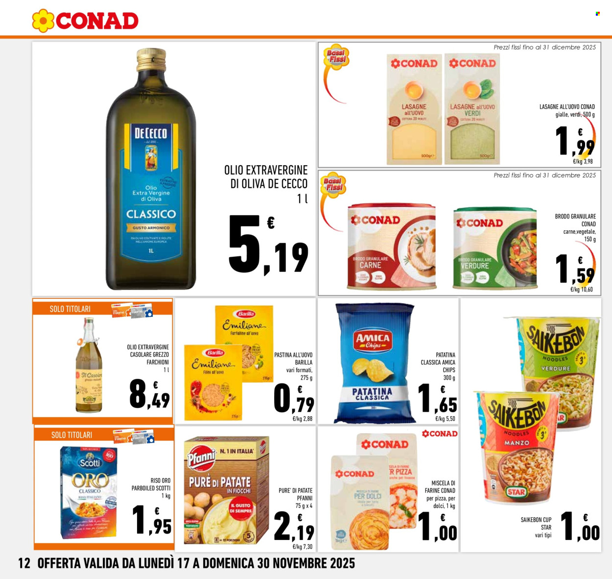 Volantino Conad - 17/11/2025 - 30/11/2025. Pagina 12