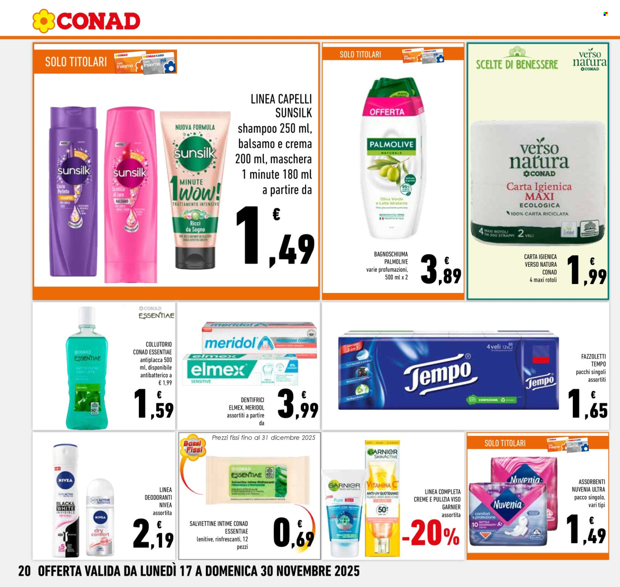 Volantino Conad - 17/11/2025 - 30/11/2025. Pagina 20