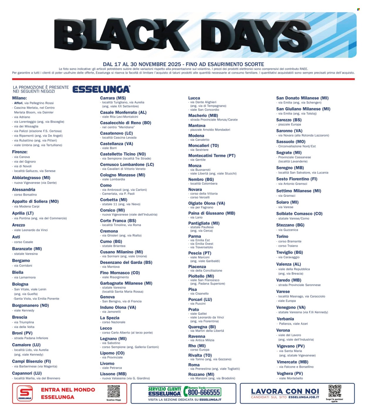 Volantino Esselunga - 17/11/2025 - 30/11/2025. Pagina 12