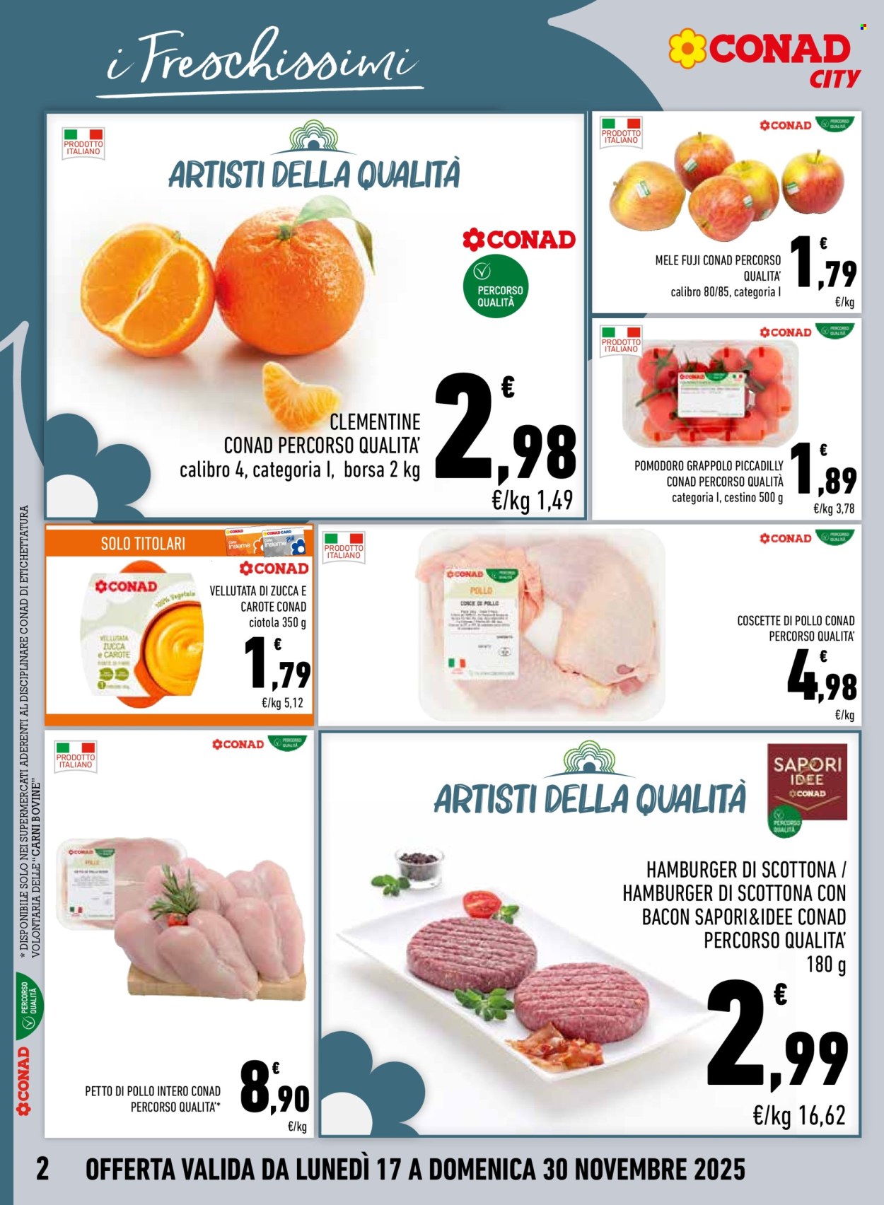 Volantino Conad City - 17/11/2025 - 30/11/2025. Pagina 2