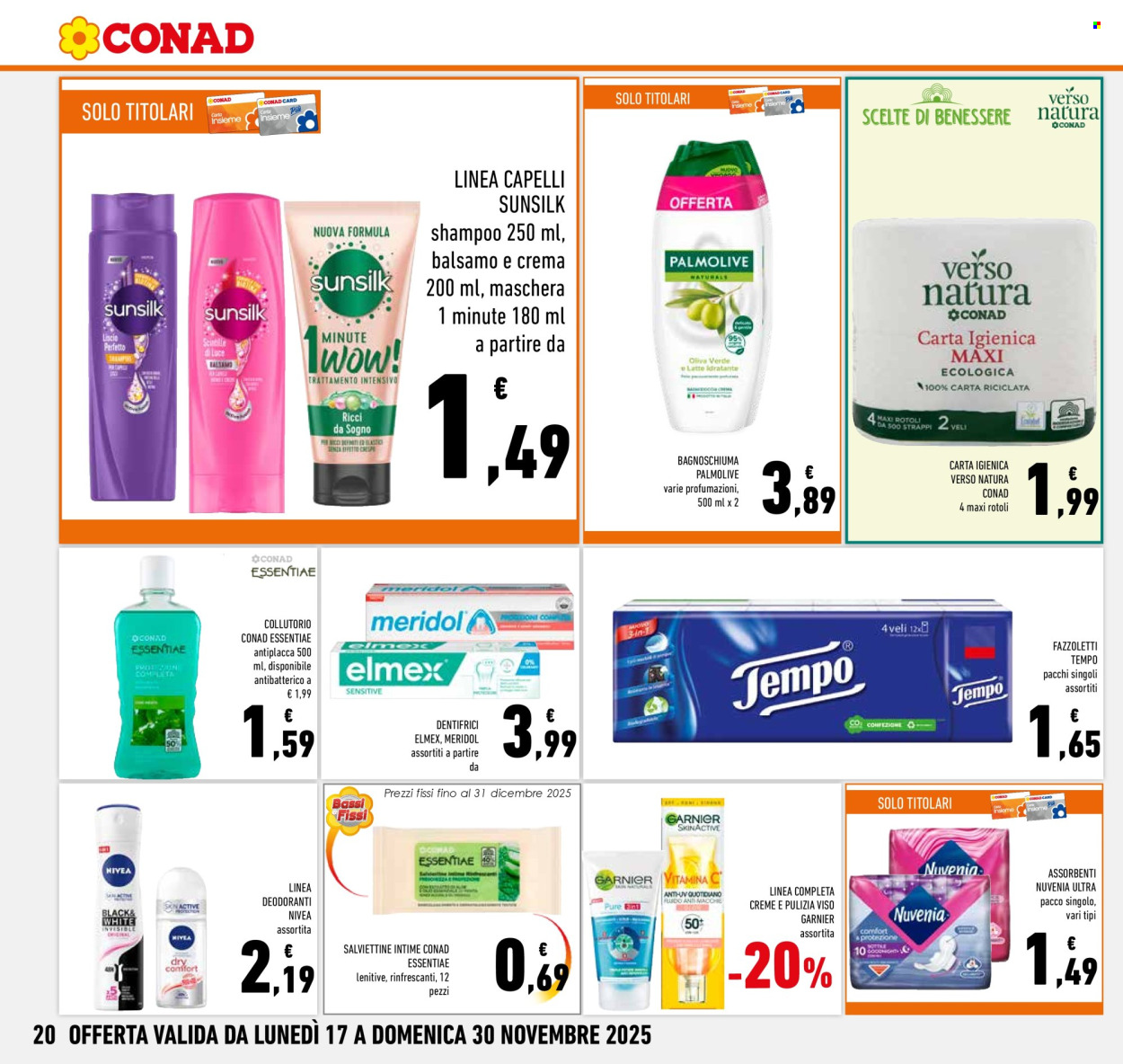 Volantino Conad - 17/11/2025 - 30/11/2025. Pagina 20