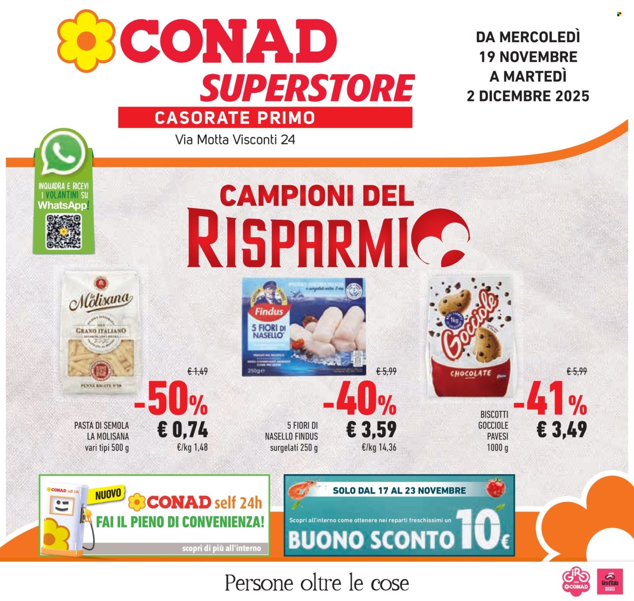 Volantino Conad Superstore - 19/11/2025 - 2/12/2025. Pagina 1