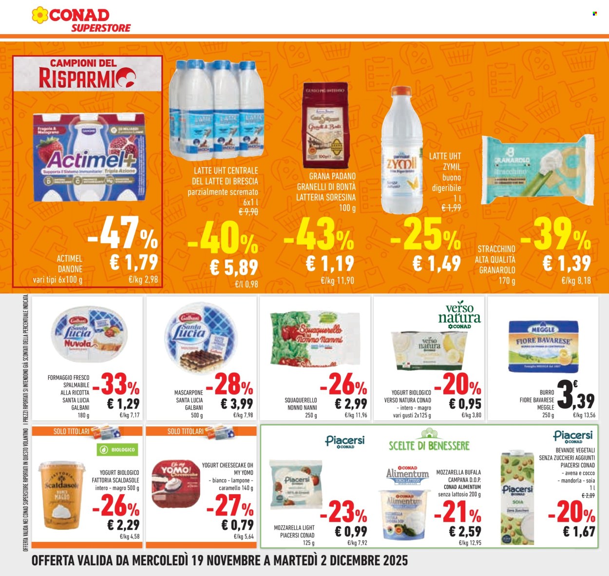 Volantino Conad Superstore - 19/11/2025 - 2/12/2025. Pagina 22