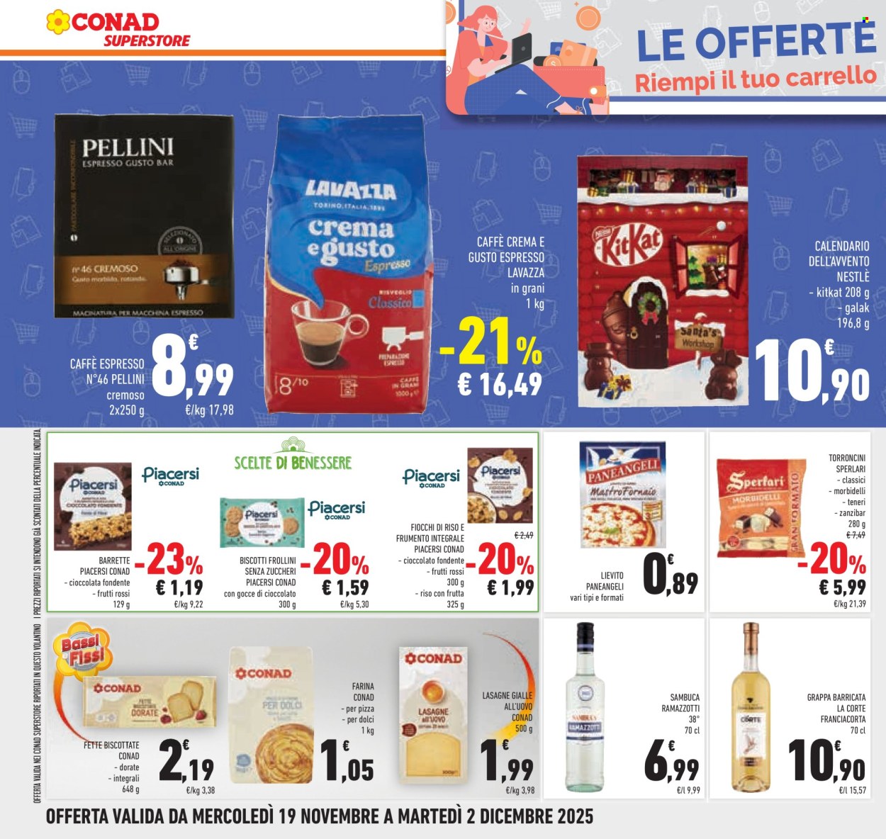 Volantino Conad Superstore - 19/11/2025 - 2/12/2025. Pagina 44