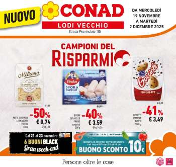 Volantino Conad - 19/11/2025 - 2/12/2025.