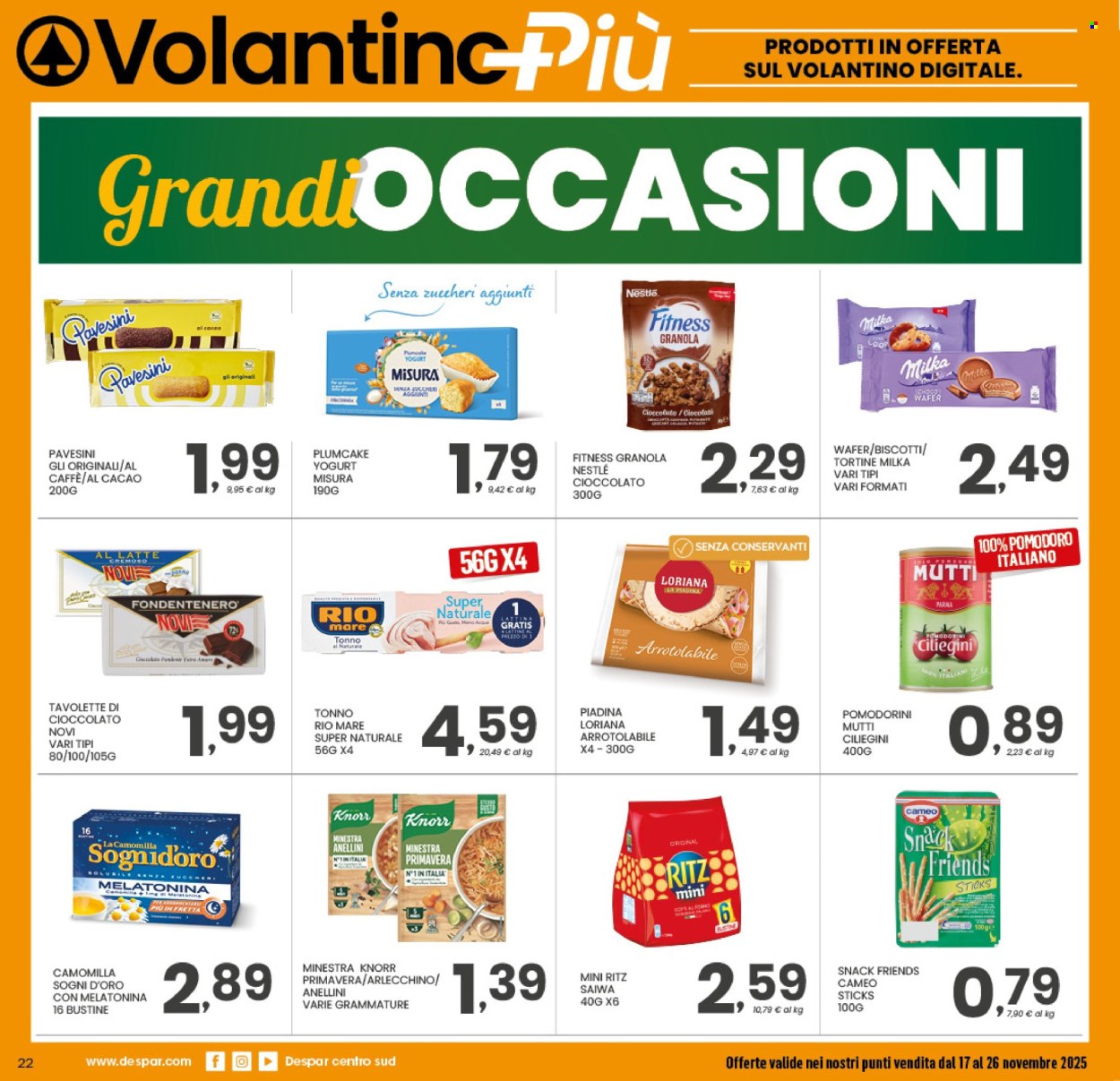 Volantino Despar - 17/11/2025 - 26/11/2025. Pagina 22