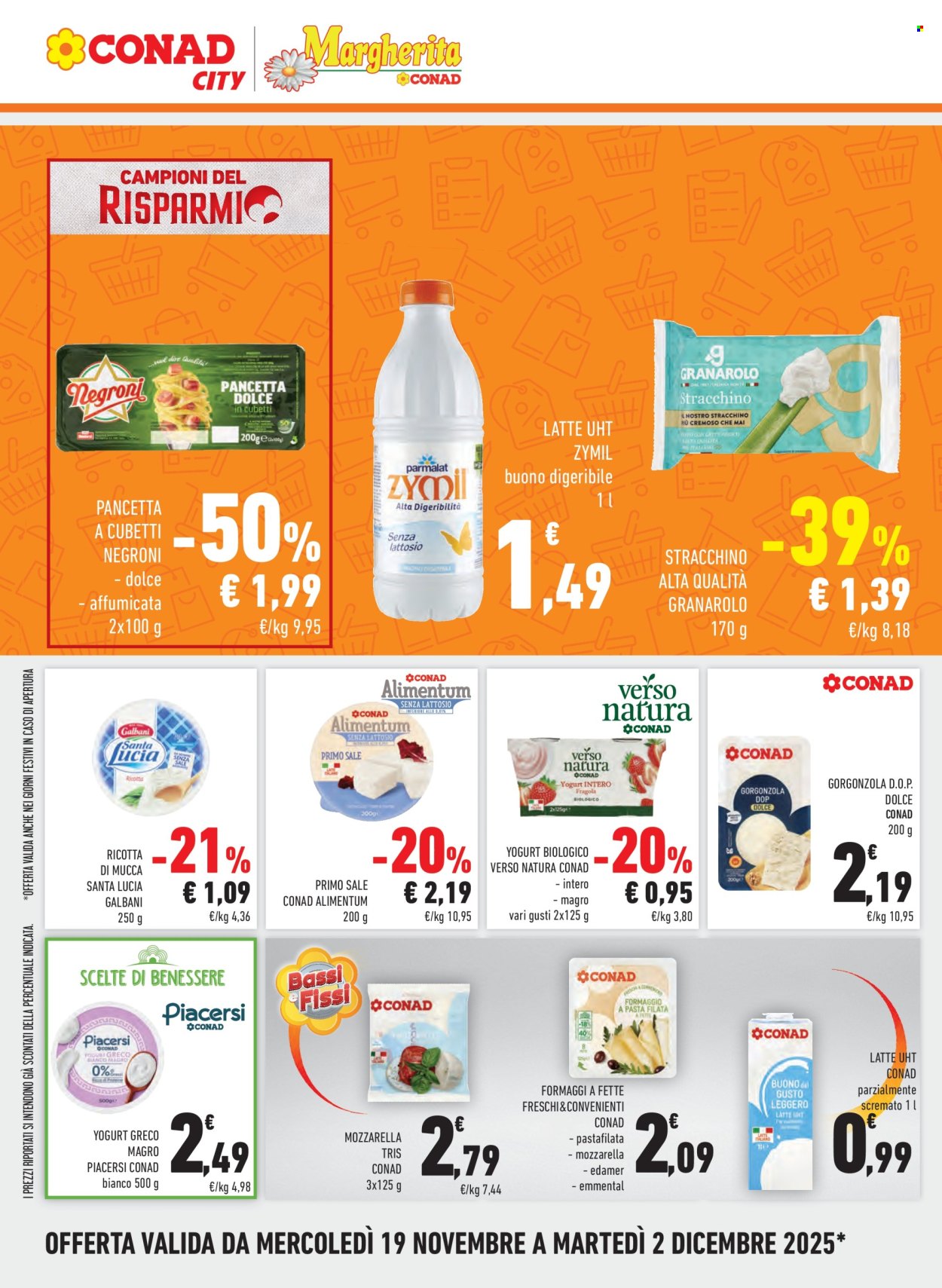 Volantino Margherita Conad - 19/11/2025 - 2/12/2025. Pagina 6