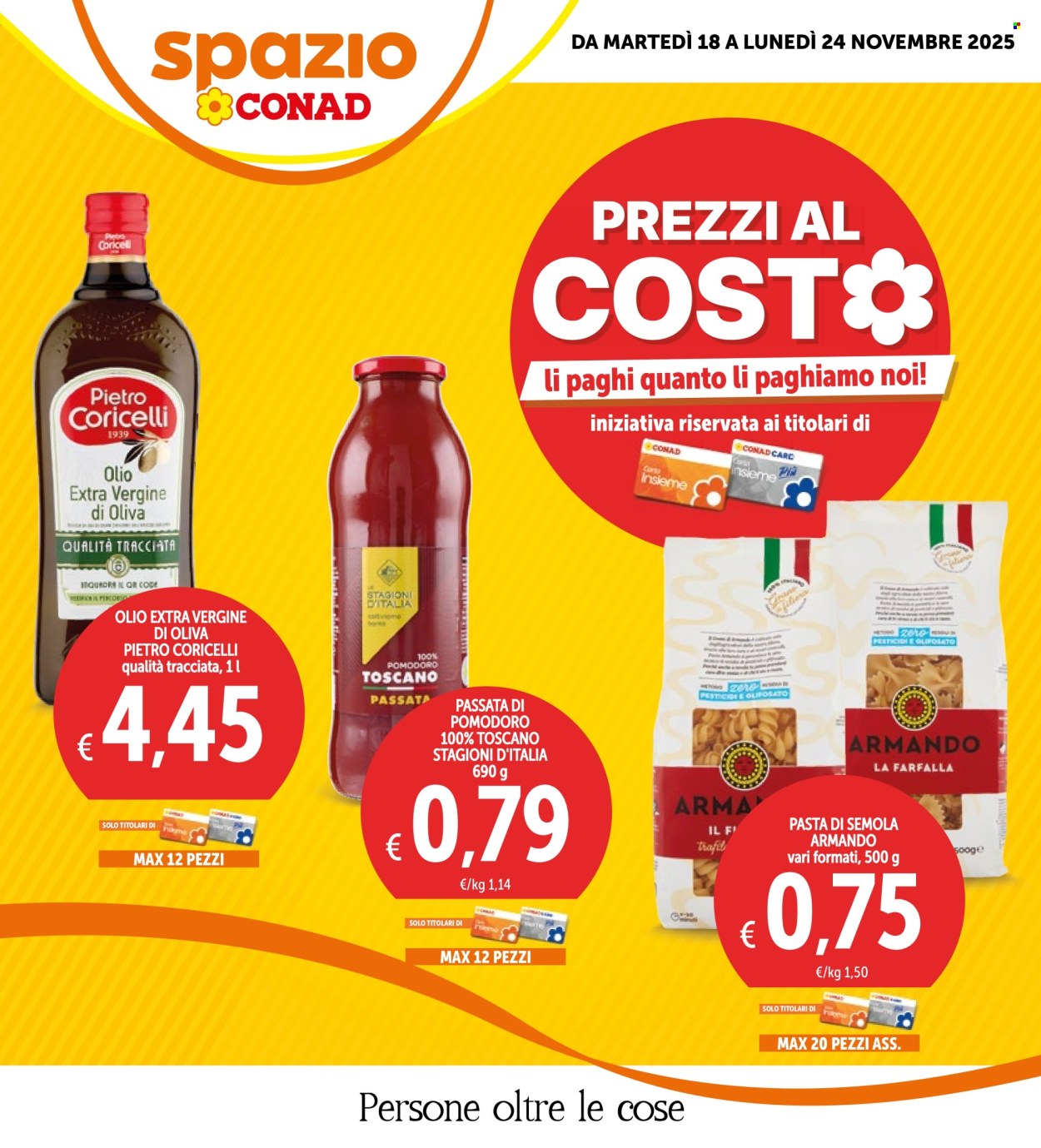 Volantino Spazio Conad - 18/11/2025 - 24/11/2025. Pagina 1