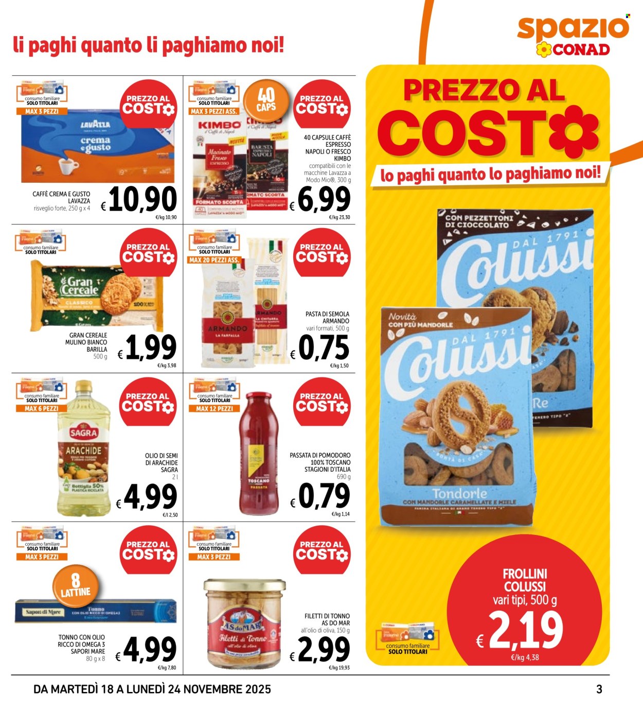 Volantino Spazio Conad - 18/11/2025 - 24/11/2025. Pagina 3