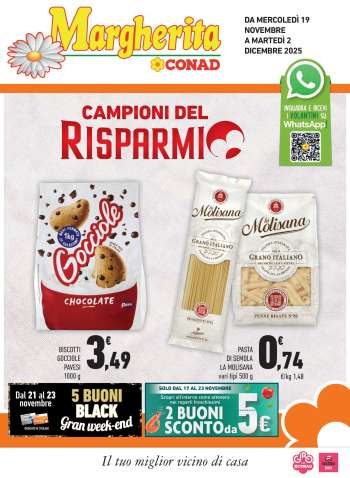 Volantino Margherita Conad - 19/11/2025 - 2/12/2025.