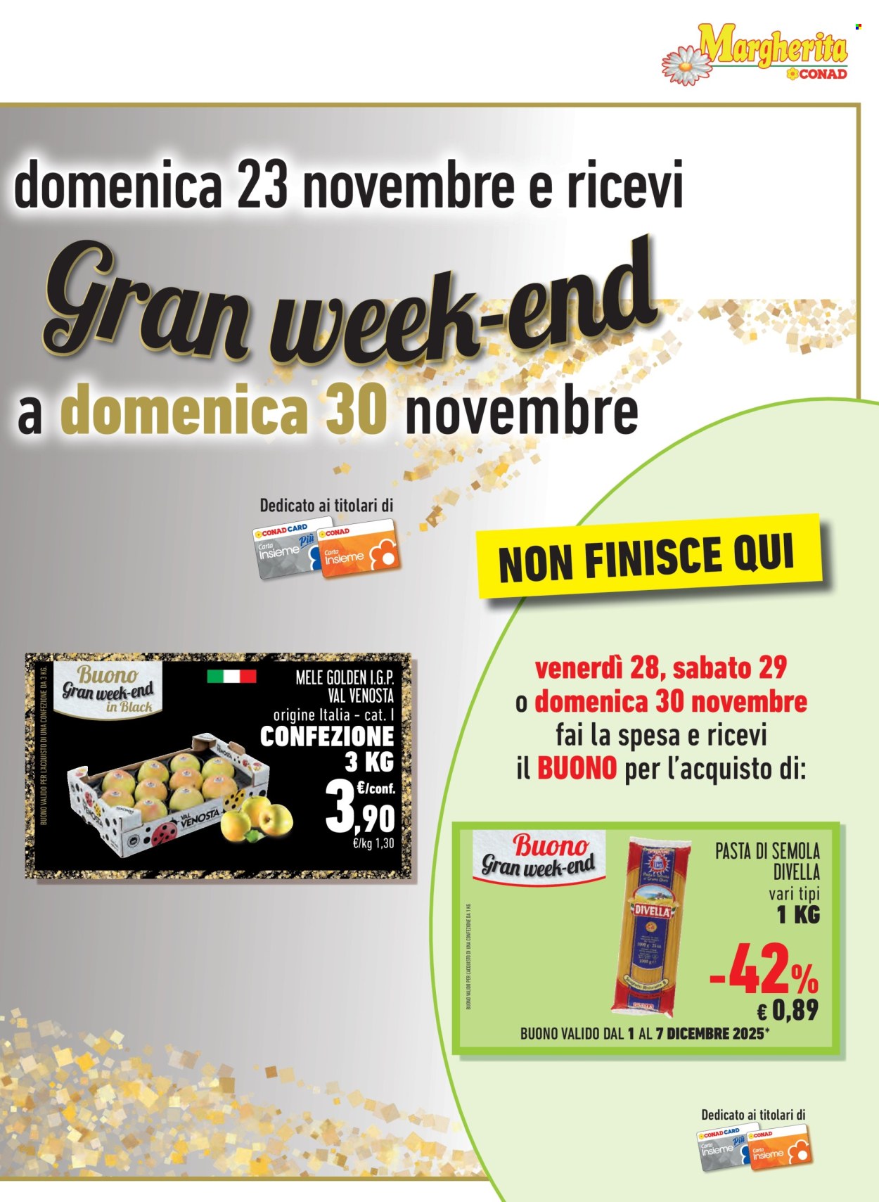 Volantino Margherita Conad - 19/11/2025 - 2/12/2025. Pagina 5