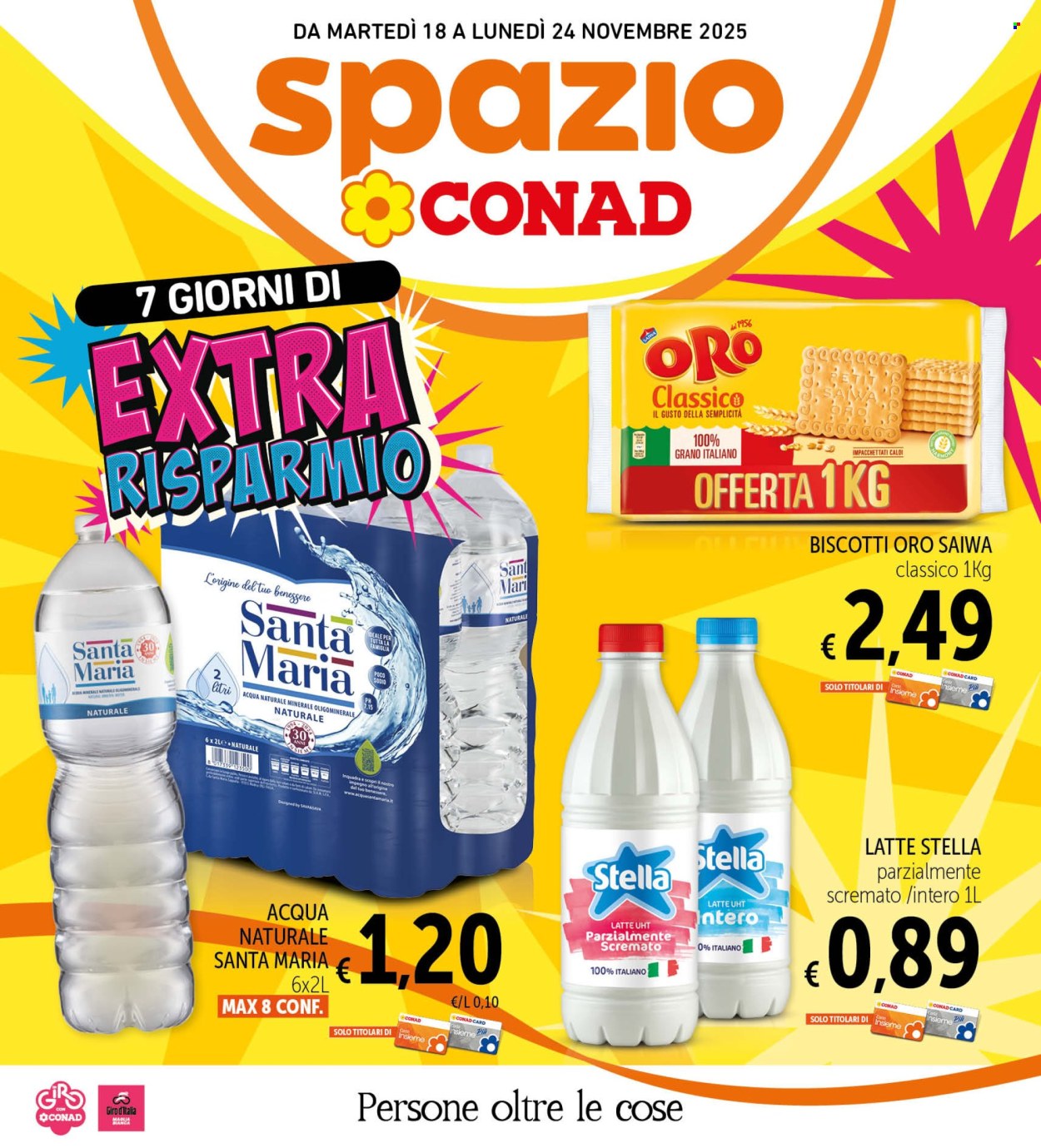 Volantino Spazio Conad - 18/11/2025 - 24/11/2025. Pagina 1