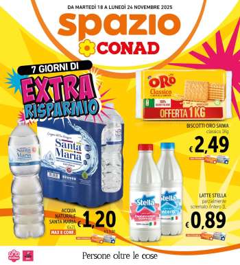 Volantino Spazio Conad - 18/11/2025 - 24/11/2025.