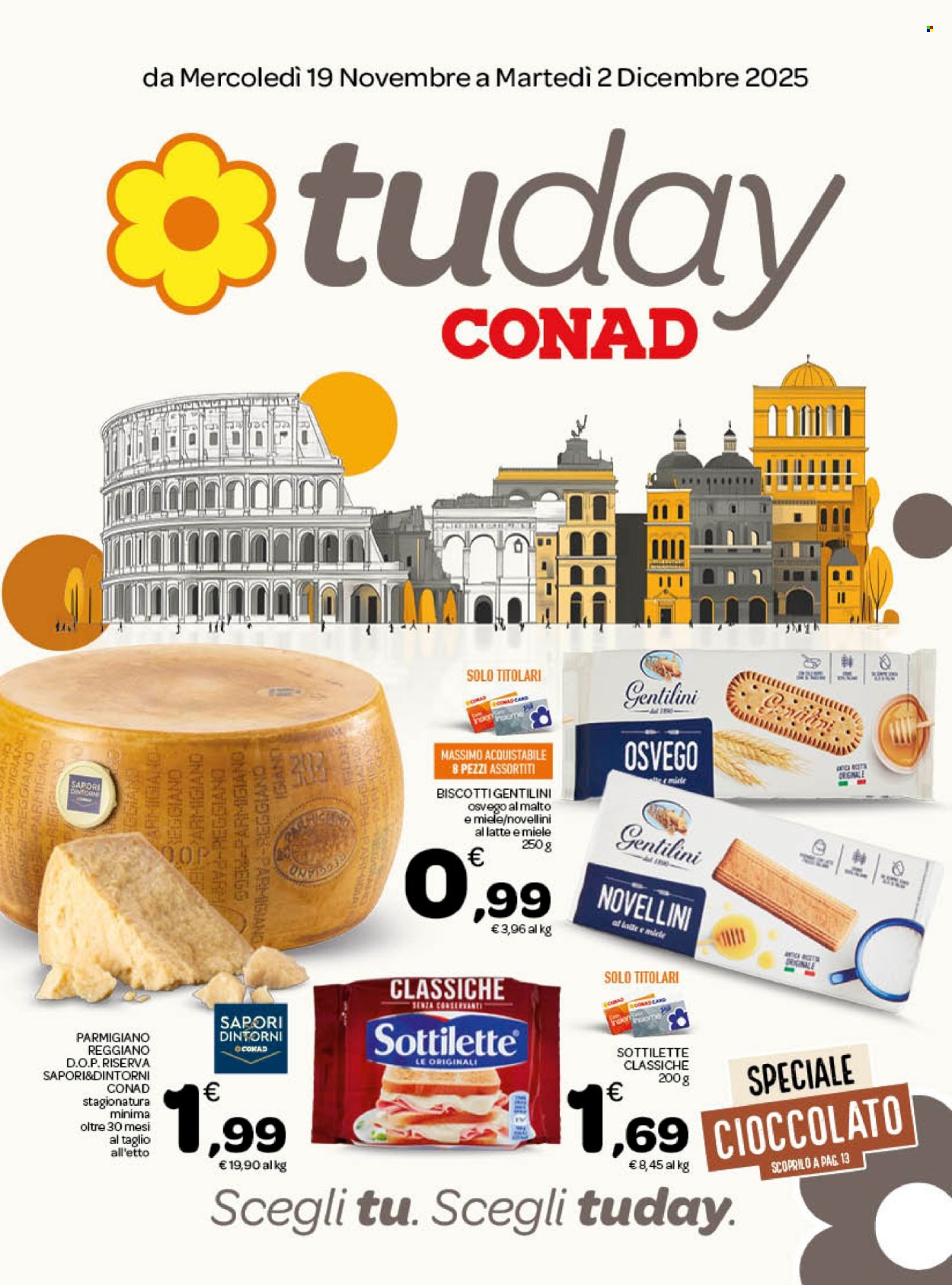 Volantino TuDay Conad - 19/11/2025 - 2/12/2025. Pagina 1