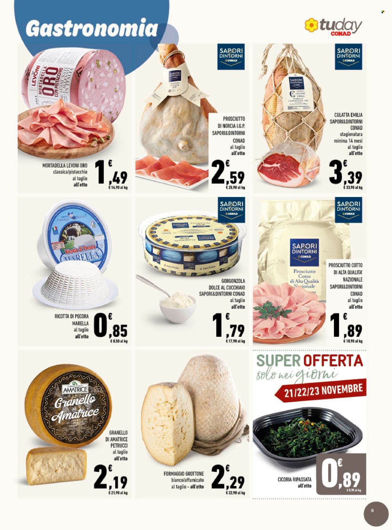 Volantino TuDay Conad - 19/11/2025 - 2/12/2025. Pagina 9