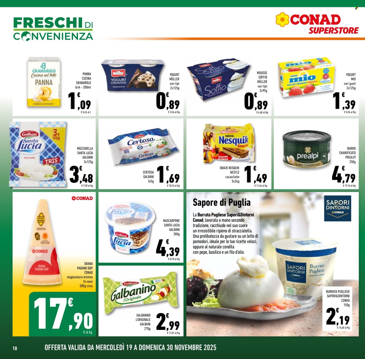 Volantino Conad Superstore - 19/11/2025 - 2/12/2025. Pagina 10