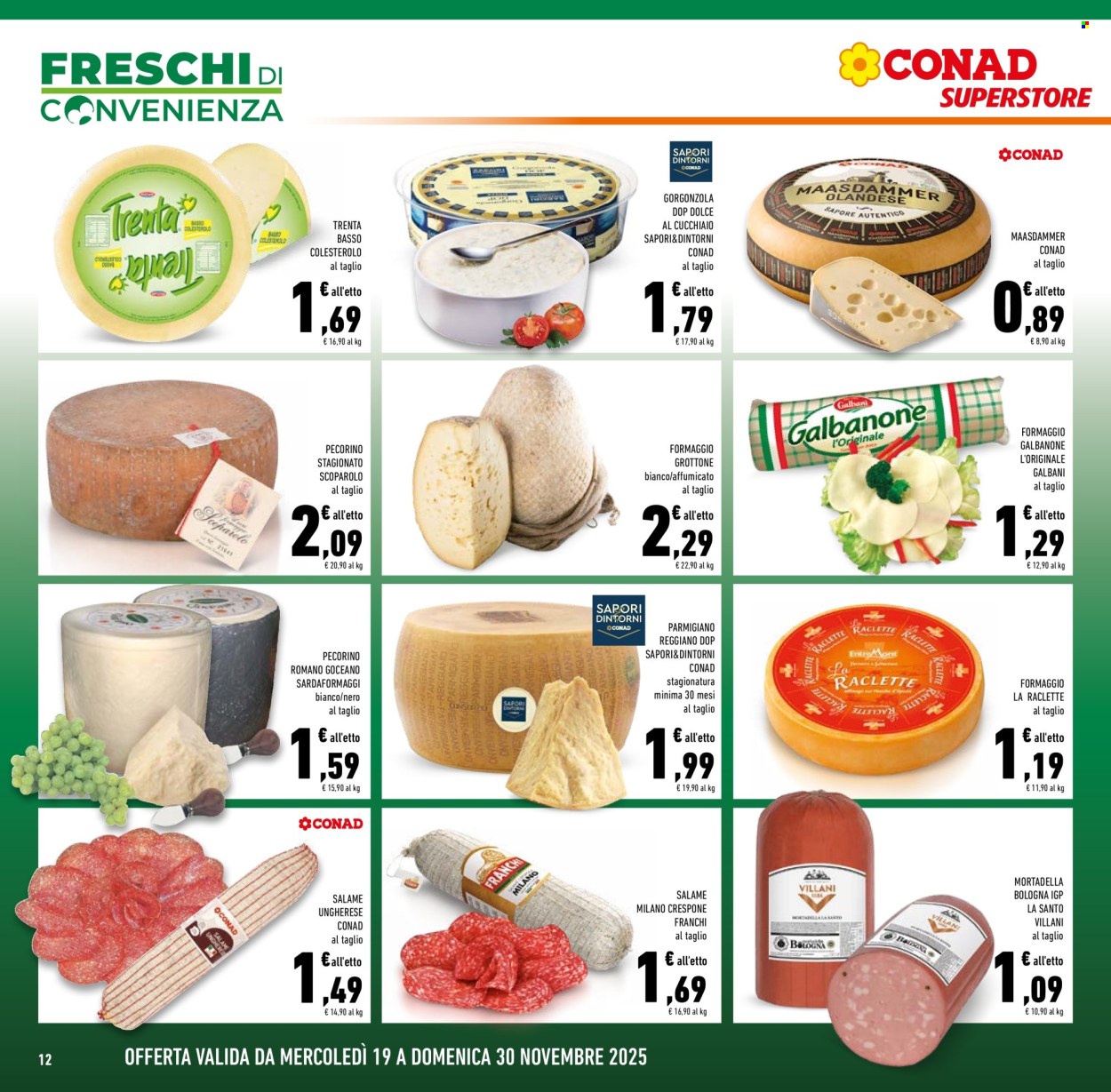 Volantino Conad Superstore - 19/11/2025 - 2/12/2025. Pagina 12