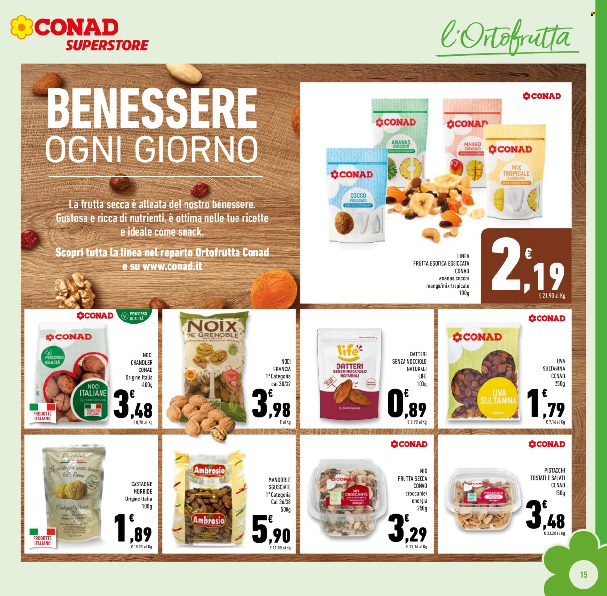 Volantino Conad Superstore - 19/11/2025 - 2/12/2025. Pagina 15