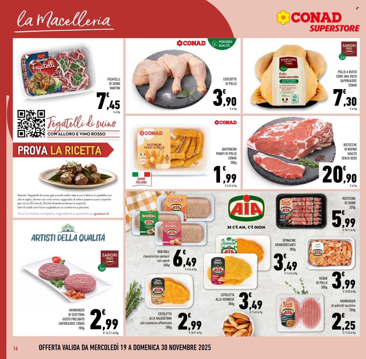 Volantino Conad Superstore - 19/11/2025 - 2/12/2025. Pagina 16