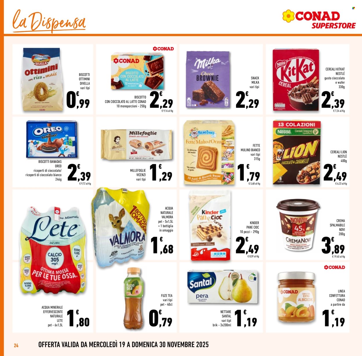 Volantino Conad Superstore - 19/11/2025 - 2/12/2025. Pagina 24