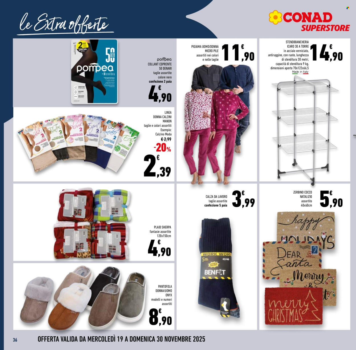 Volantino Conad Superstore - 19/11/2025 - 2/12/2025. Pagina 36
