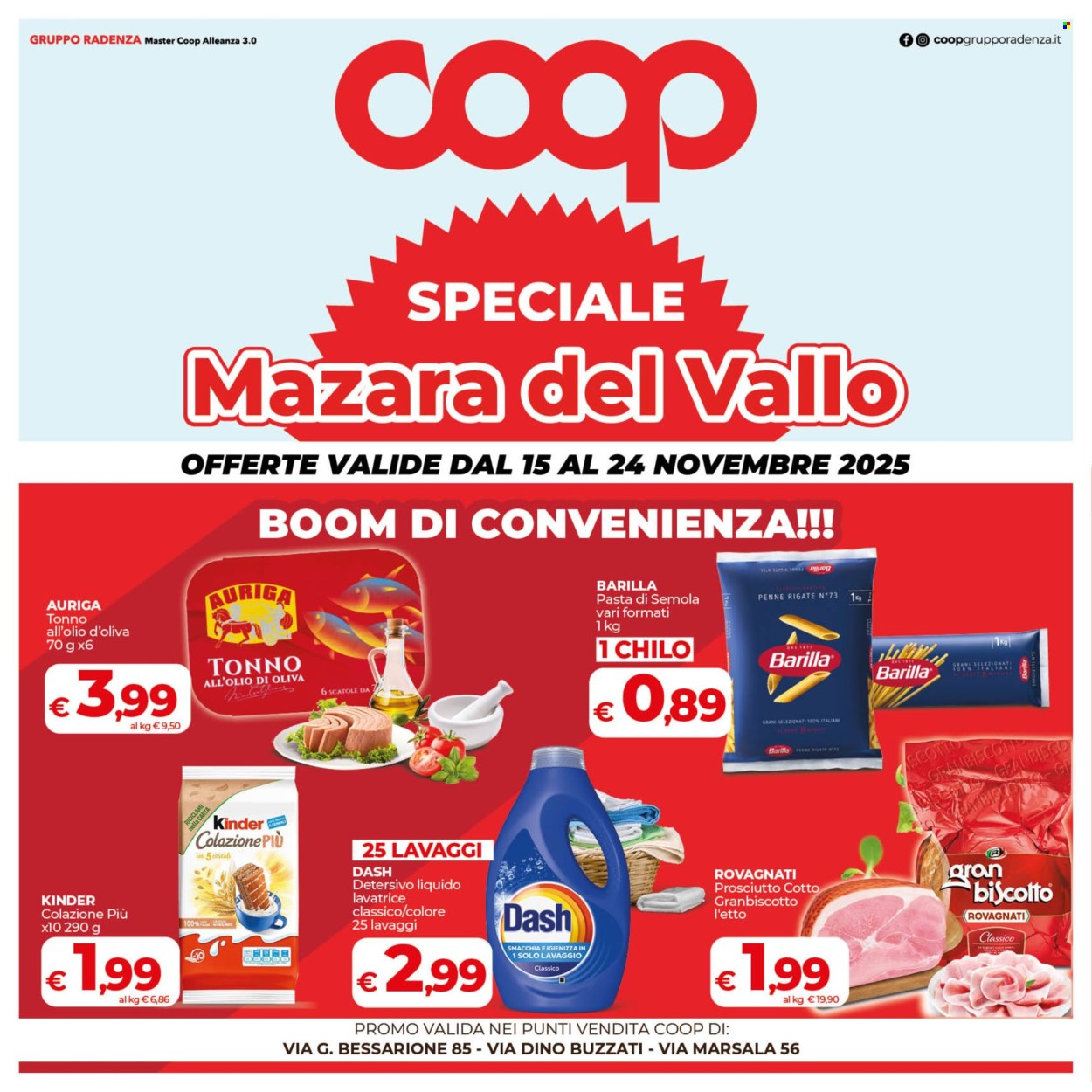 Volantino Coop - 15/11/2025 - 24/11/2025. Pagina 1