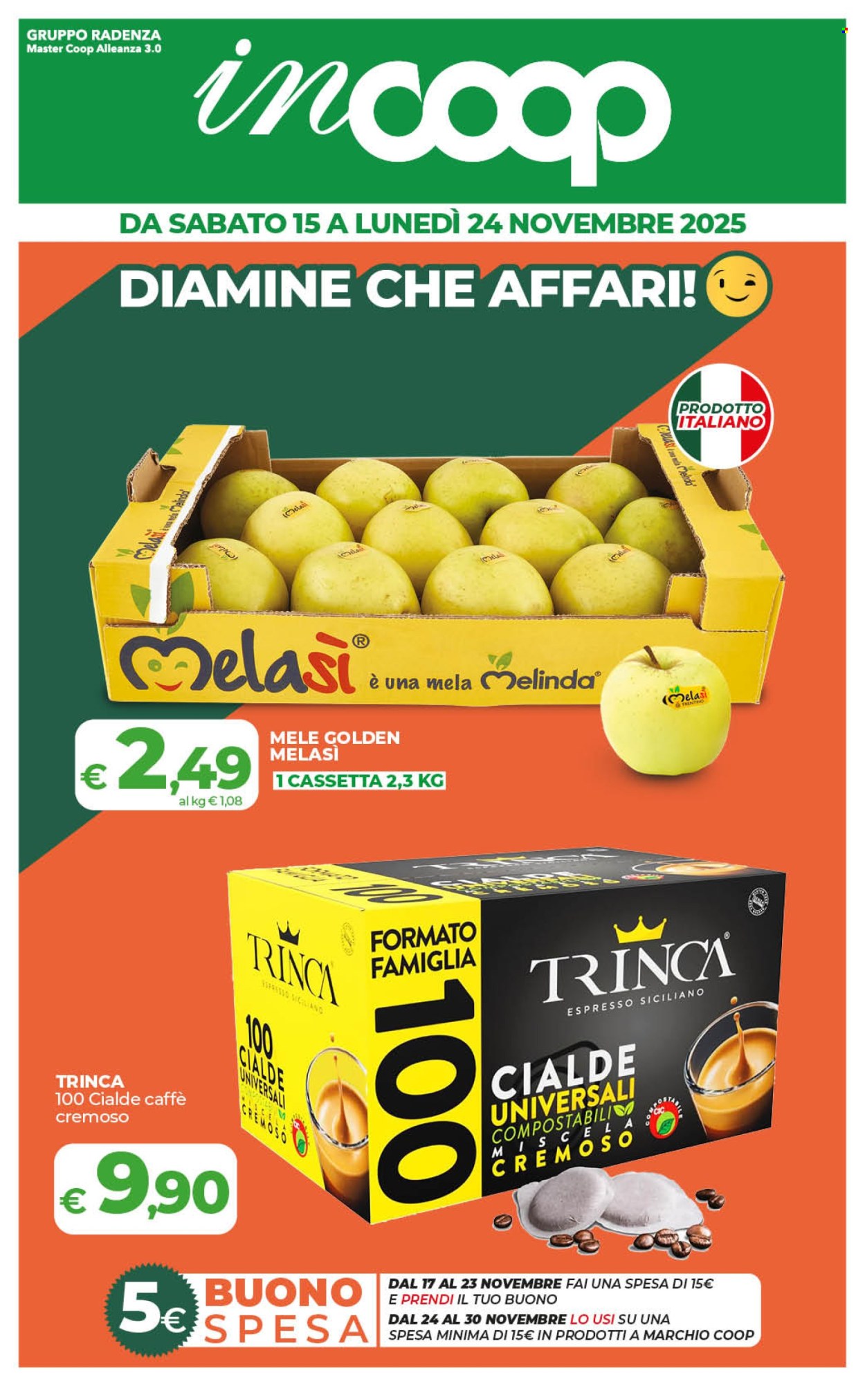 Volantino Coop - 15/11/2025 - 24/11/2025. Pagina 1