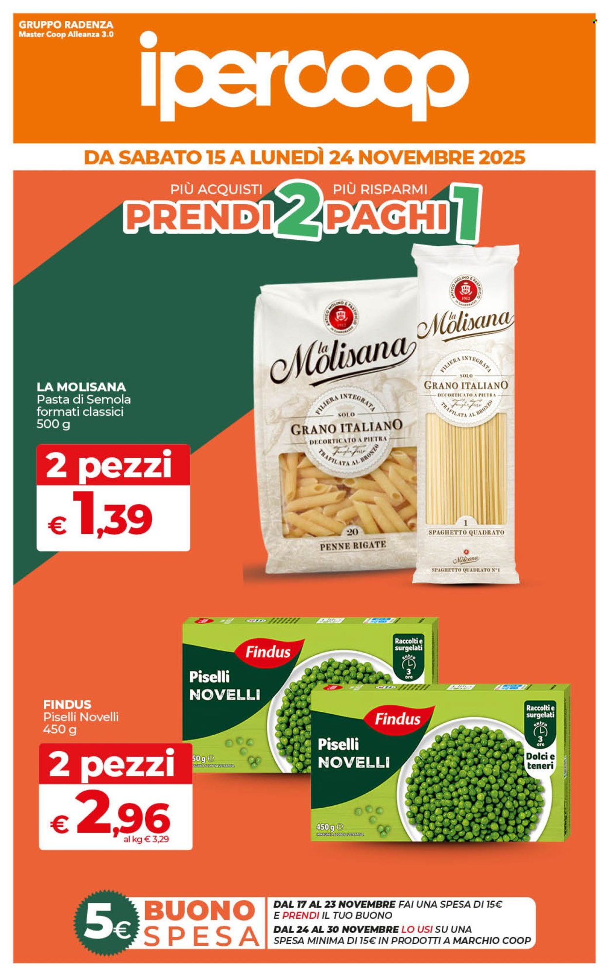 Volantino Coop - 15/11/2025 - 24/11/2025. Pagina 1